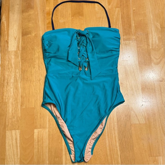 Trina Turk One Piece Swimsuit Size 6 - Picture 1 of 9